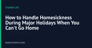 How to Handle Homesickness During Major Holidays When You Can't Go Home cover image